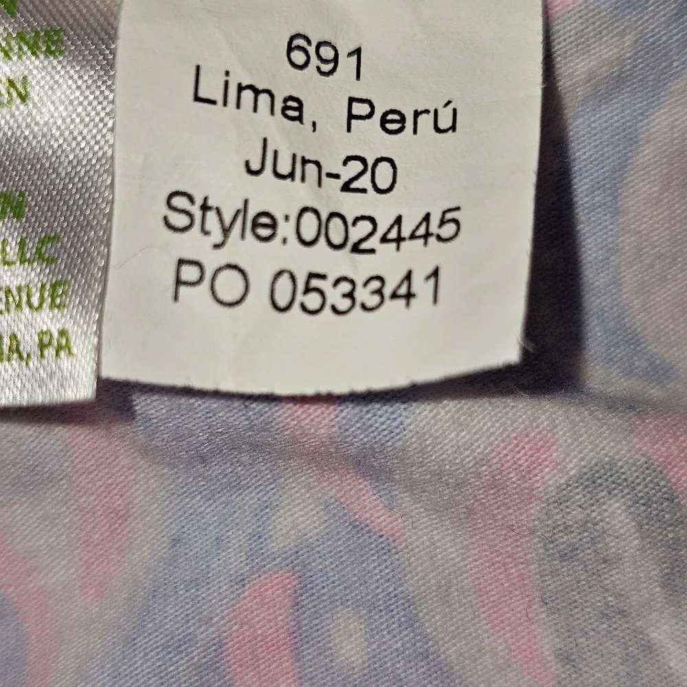 Like New Lilly Pulitzer Kid's Sz M Colorful Swirl Leggings